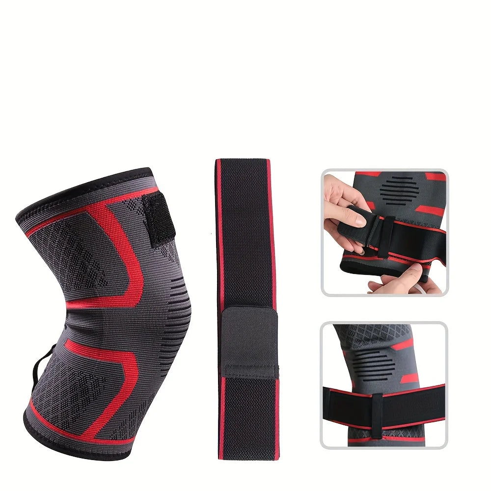 SWANS Nylon Knit Knee Brace – Anti-Slip Sports Knee Support Sports Knee Brace SWANS