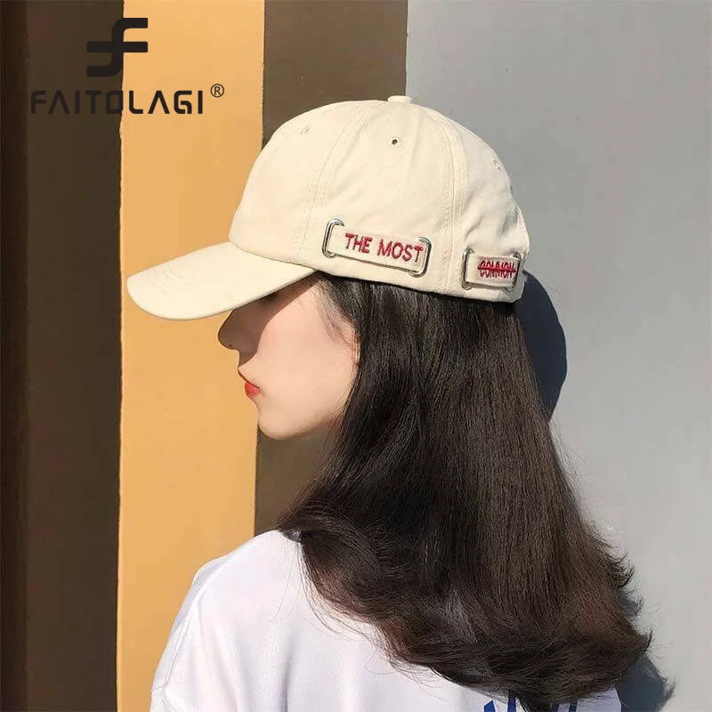 Letter Embroidery Baseball Cap – Unisex Streetwear Sun Hat Baseball Cap SWANS