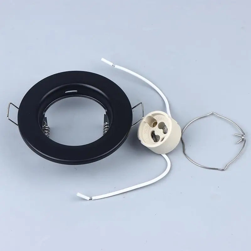 Round Recessed Downlight Holder – MR16 GU10 LED Spot Fixture Downlight Fixture Holder SWANS A3