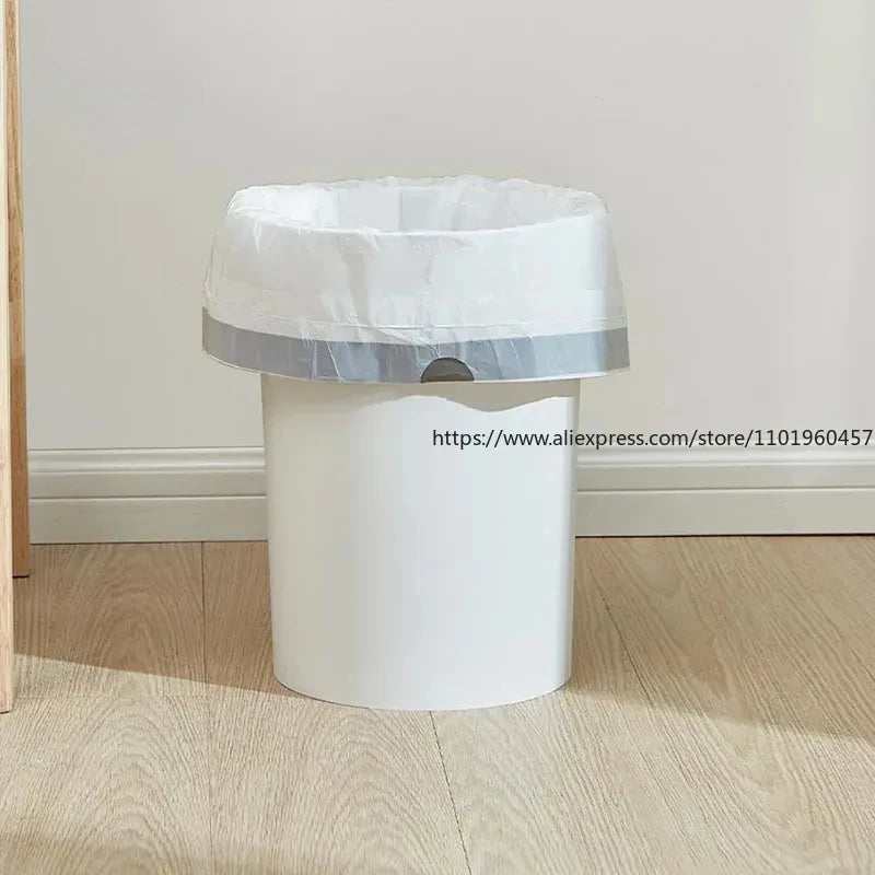 60-Pack Thicken Drawstring Trash Bags – Kitchen & Bathroom Drawstring Trash Bags SWANS