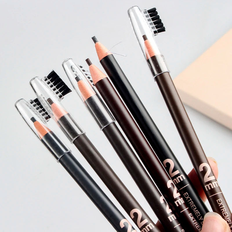 Waterproof Microblading Eyebrow Pencil – 6 Colors Long-Lasting Eyebrow Pencil SWANS