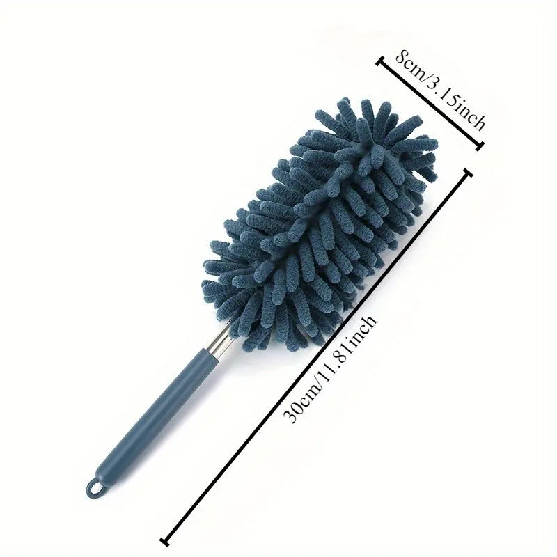 SWANS Mini Retractable Curved Duster – Car & Home Use Retractable Duster SWANS
