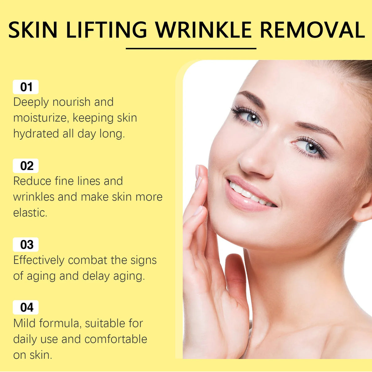 WEST MONTH Firming Face Serum – Tighten & Brighten 60ml Face Firming Serum SWANS
