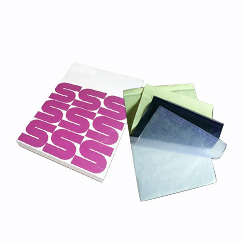 100-Sheet A4 Tattoo Transfer Paper Thermal Stencil Carbon Set Tattoo Transfer Paper SWANS