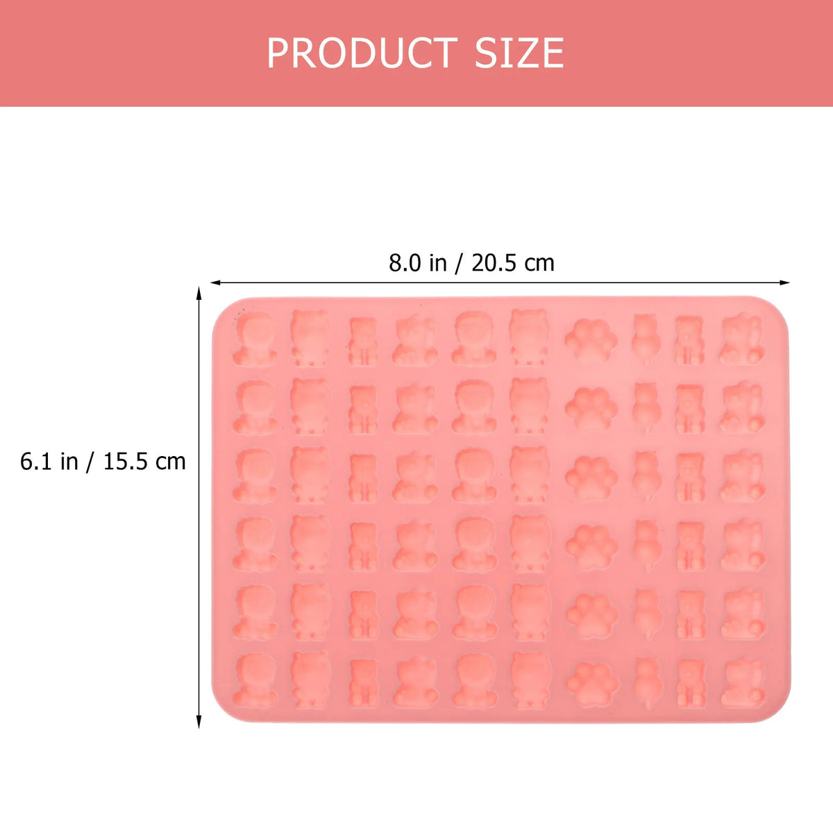 ROSENICE Silicone Fondant Mold – Cartoon Candy & Chocolate Mold Silicone Baking Mold SWANS Pink