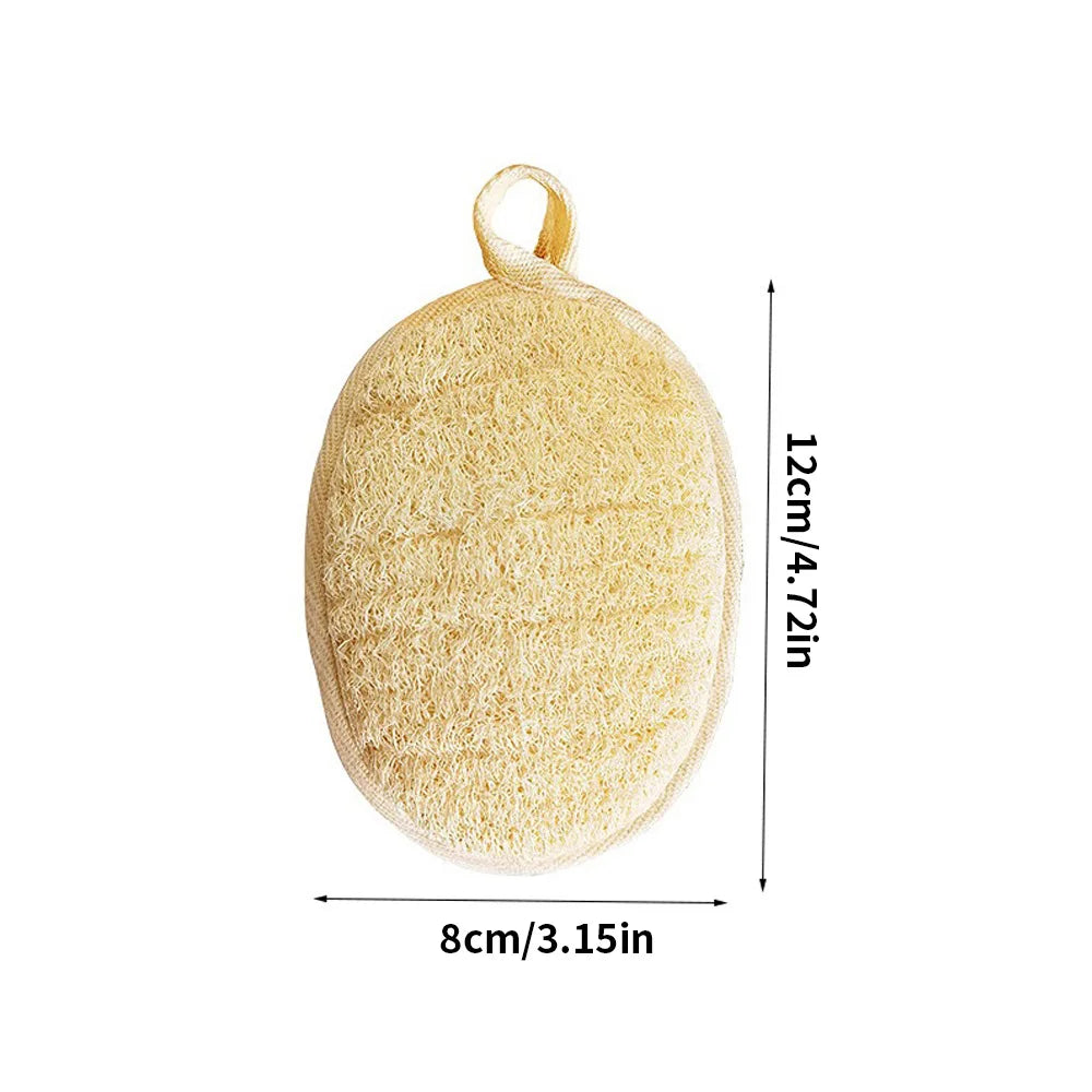 Luffa Exfoliating Bath Scrub Towel 1/3/6 Pack | SWANS Exfoliating Bath Scrub SWANS