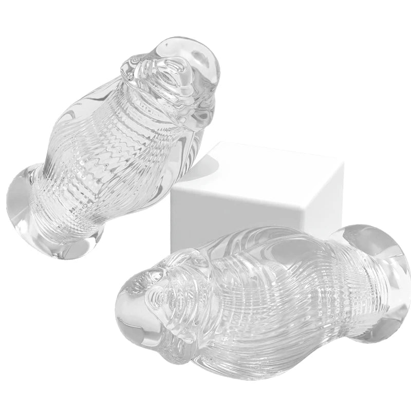 Male TPE Stroker Cup – Manual Pleasure Massager for Men Male Pleasure Stroker SWANS