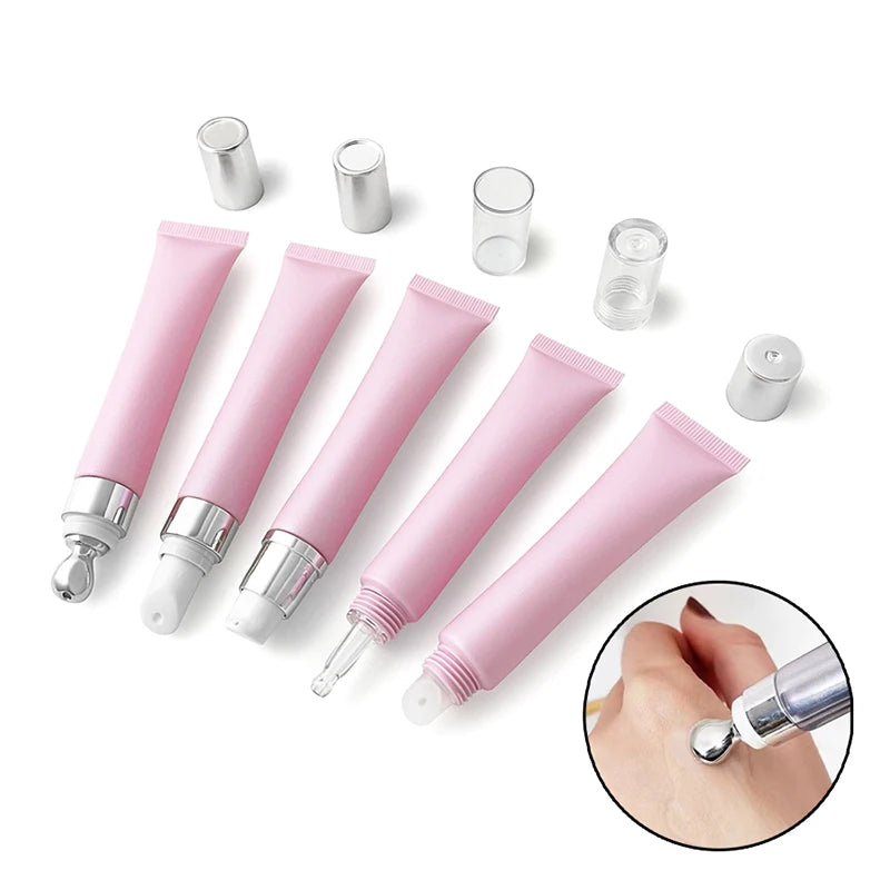 20ml Refillable Squeeze Tubes for Lip Gloss, Cream & Oils Refillable Cosmetic Tubes SWANS