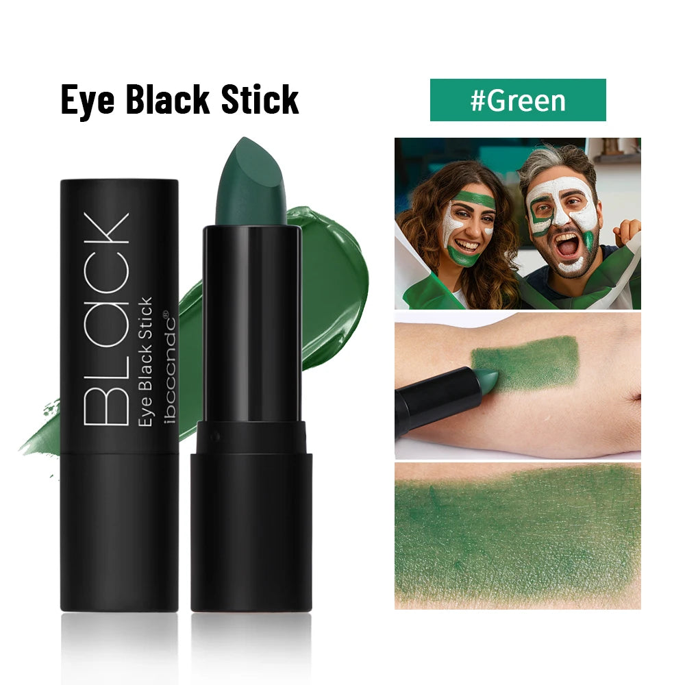 ibcccndc Black Body Paint Stick – Halloween & Cosplay Makeup Face & Body Paint SWANS green