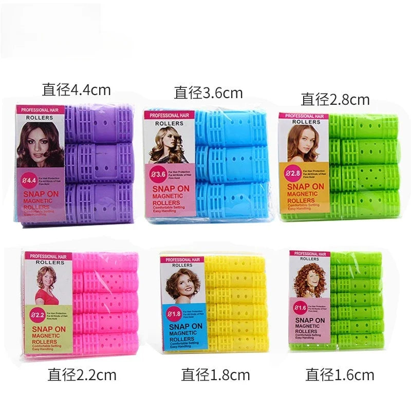 Heatless Hair Curlers – Self-Adhesive Flexi Rods & Perm Rollers Heatless Hair Curlers SWANS
