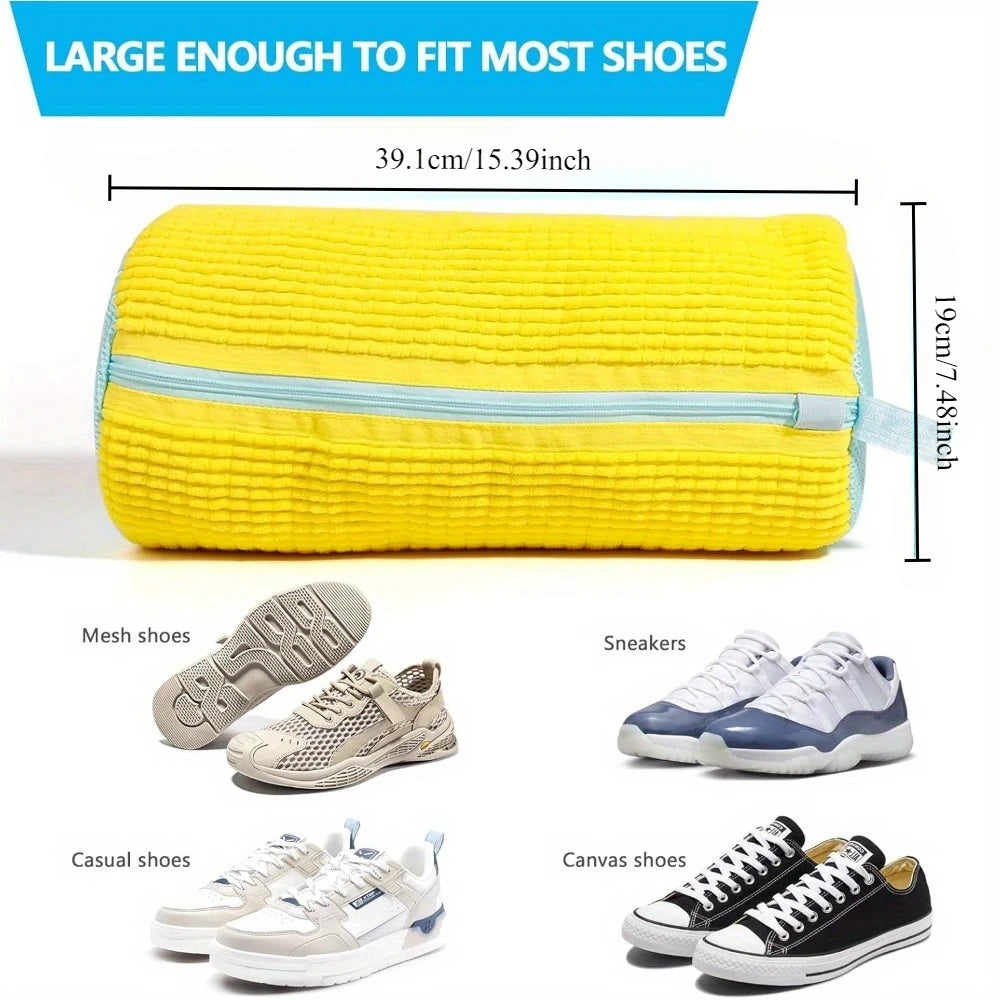 SWANS Shoe Washing Machine Bag – Zipper Laundry Bag Shoe Laundry Bag SWANS
