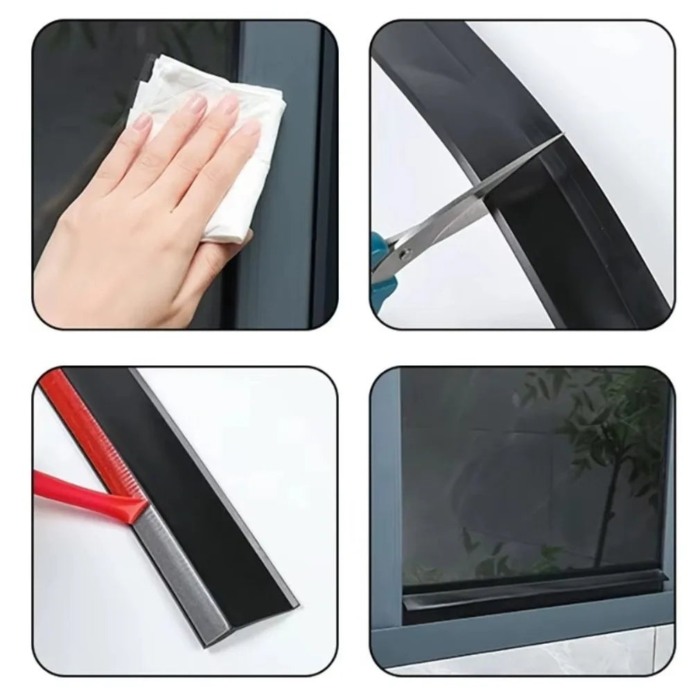 Rubber Window Water Blocking Bar – Waterproof Sealing Strip Window Sealing Strip SWANS