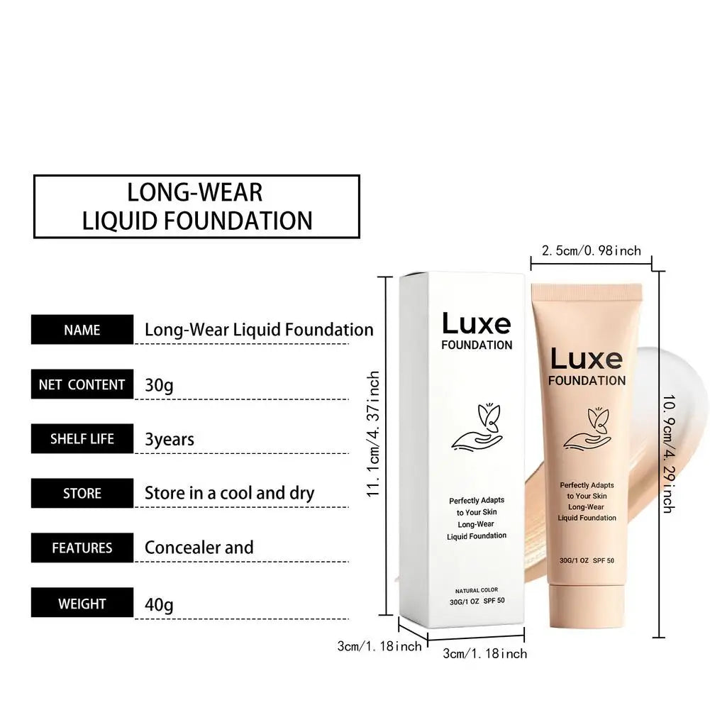 Colour Changing Foundation SPF 50 – Full Coverage Lightweight Colour Changing Foundation SWANS