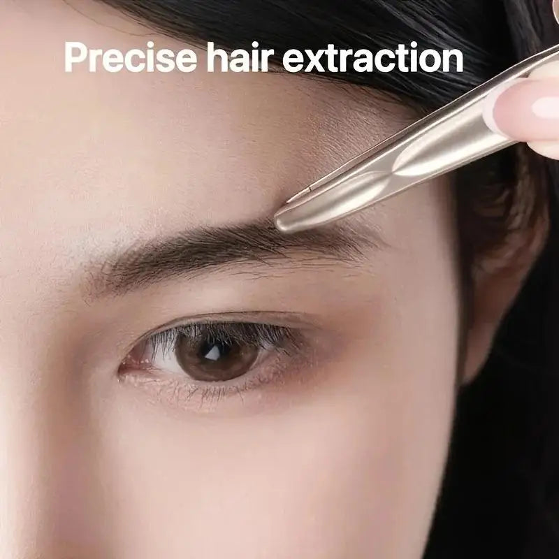 YOVIP Precision Stainless Steel Eyebrow Tweezers Precision Tweezers SWANS