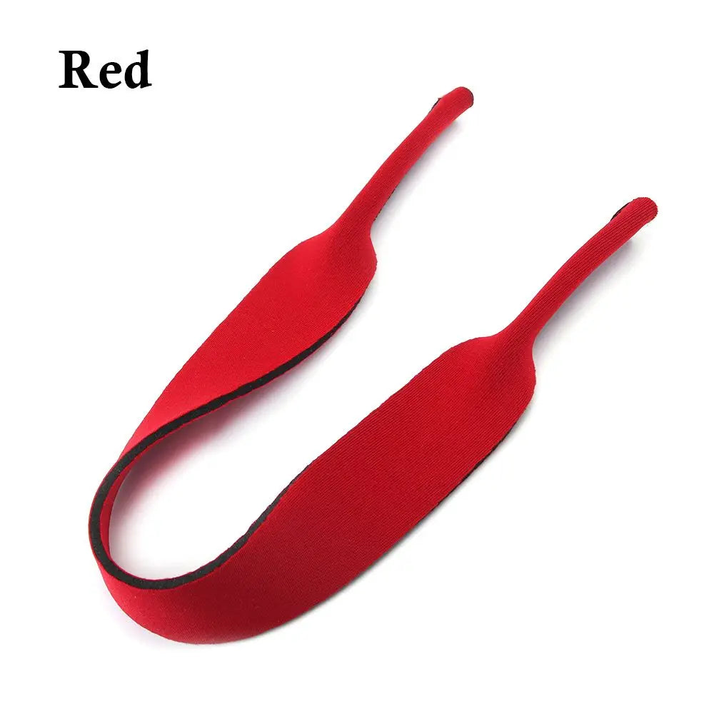 SWANS Neoprene Glasses Strap – Eyeglass & Sunglass Neck Cord Eyeglass Strap SWANS red