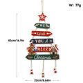 Wooden Christmas Tree Hanging Pendant – Laser Cut Ornament Christmas Ornament SWANS Cookie