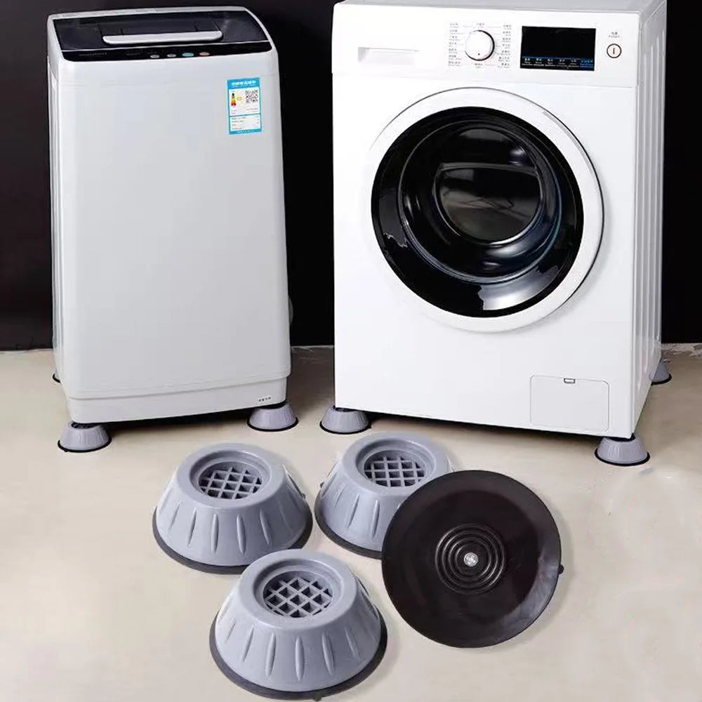 Washing Machine Silicone Anti-Vibration Foot Pads 1/4/8 Pack Appliance Foot Pads SWANS