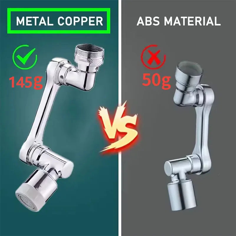 SWANS 1080° Rotating Faucet Aerator Extender & Sink Sprayer Faucet Aerator Extender SWANS