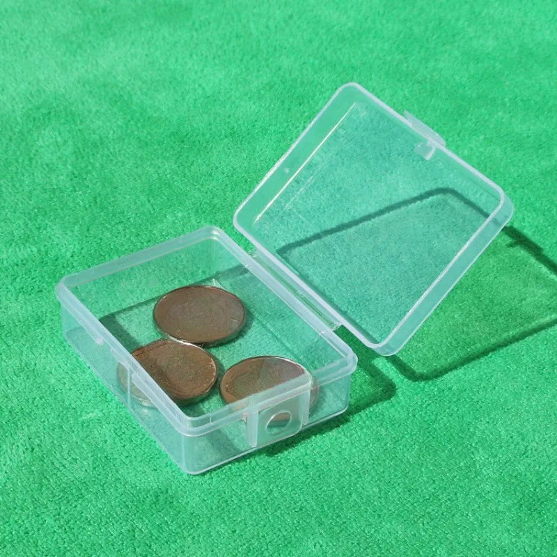 Transparent Plastic Storage Box for Jewelry, Parts & Fishing Gear Plastic Storage Box SWANS