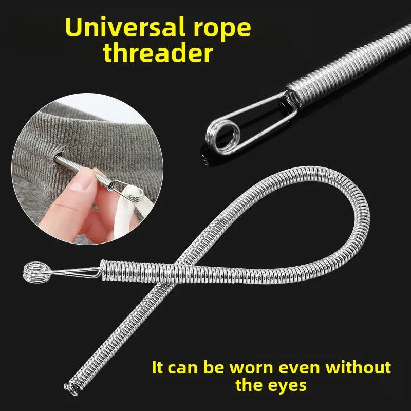 Bendable Drawstring Threader Clip – Elastic Band Cord Tool Sewing Threader Tool SWANS