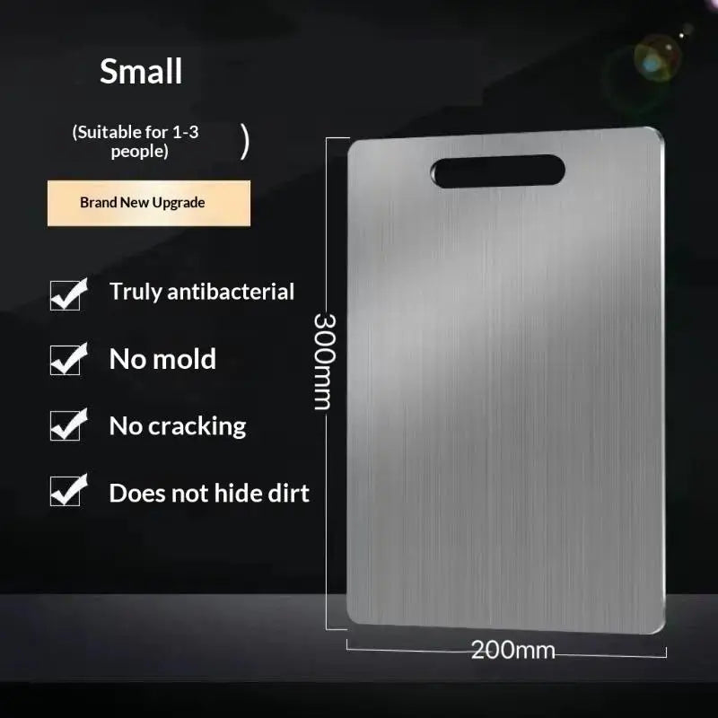 SWANS Stainless Steel Double-Sided Cutting & Dough Board Cutting Board SWANS S