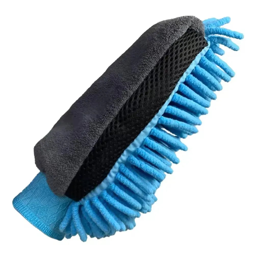 Microfiber Chenille Car Wash Mitt – Waterproof Detailing Glove Car Wash Mitt SWANS B133564 1Pc