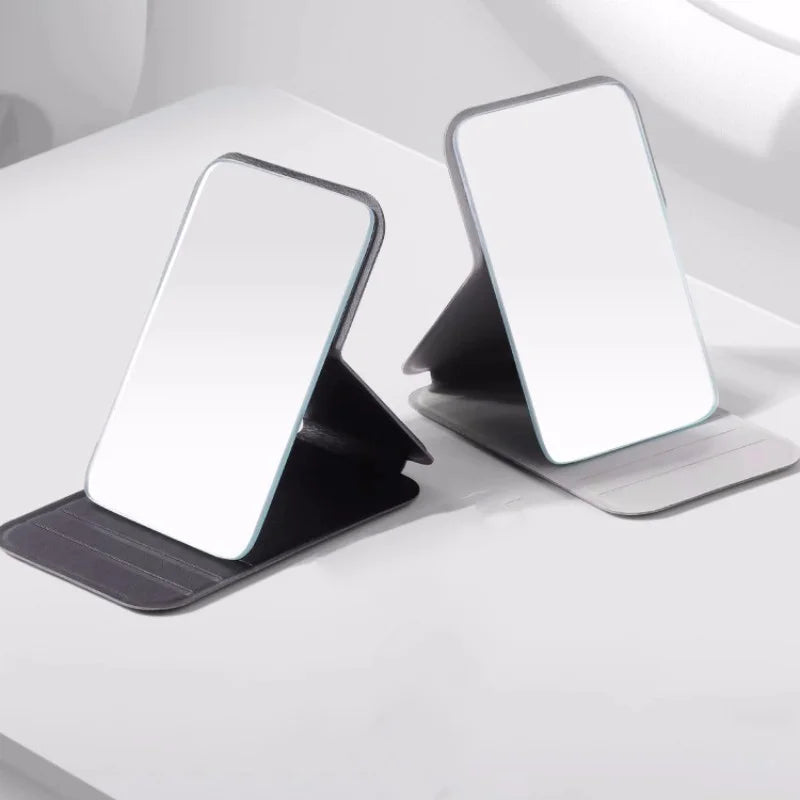 SWANS Double-Sided Foldable Mini Compact Makeup Mirror Compact Makeup Mirror SWANS