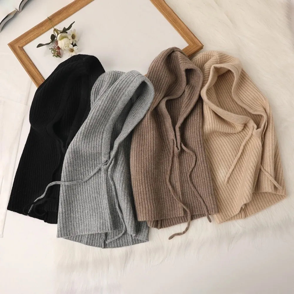 Winter Knit Balaclava Beanie Hat – Windproof & Warm Unisex Winter Beanie Hat SWANS