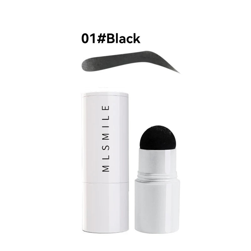 Waterproof Eyebrow Stamp Kit – Stencils, Powder & Brushes Eyebrow Stamp Kit SWANS 01 Black