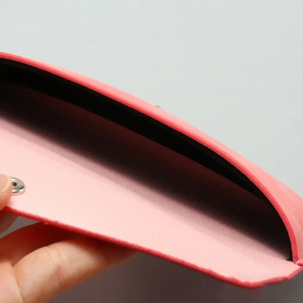 PU Leather Sunglasses Case – Soft Shell Eyewear Pouch Eyewear Case SWANS
