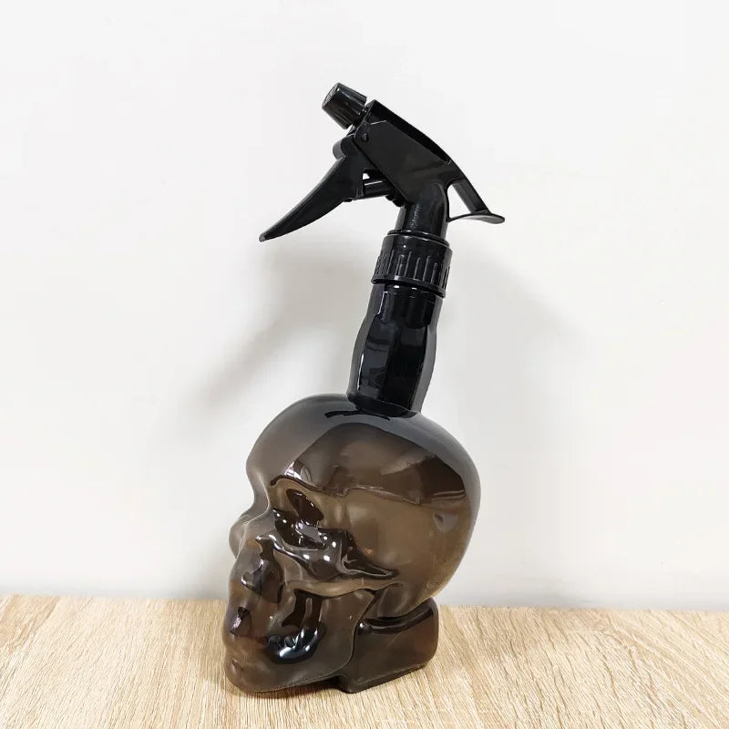 500ml Skull Spray Bottle – Tattoo & Hair Salon Sprayer Salon Spray Bottle SWANS black