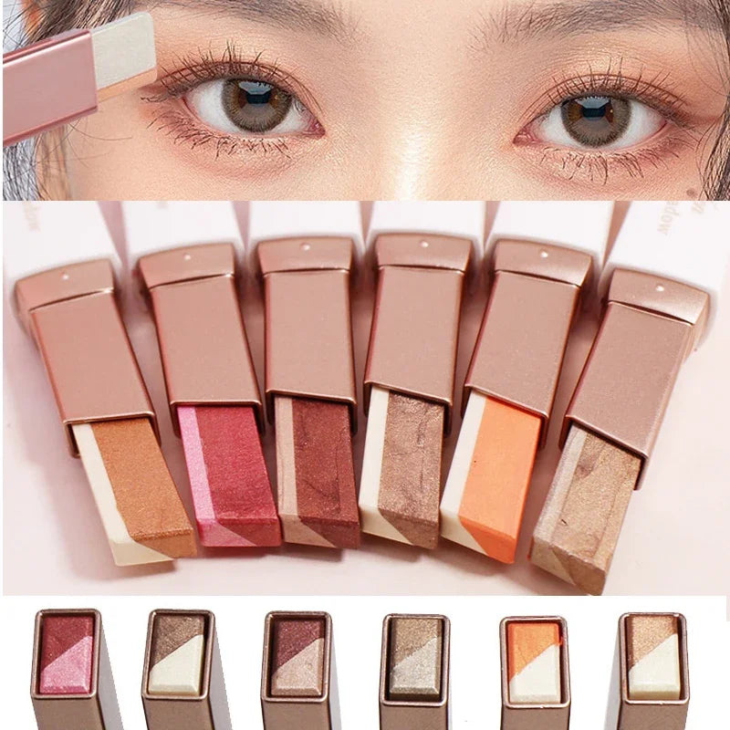 Double Color Eyeshadow Stick – Glitter, Shimmer & Matte Eyeshadow Stick SWANS