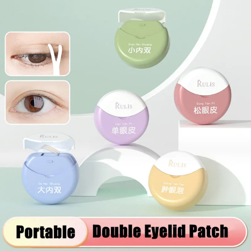 Invisible Double Eyelid Tape – Olive Fiber Lift Stickers Eyelid Lift Tape SWANS