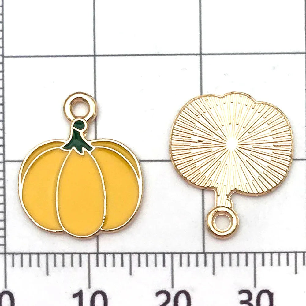 Yellow Sunflower Alloy Charm Pendant for DIY Jewelry & Keychains Jewelry Charm Pendant SWANS L