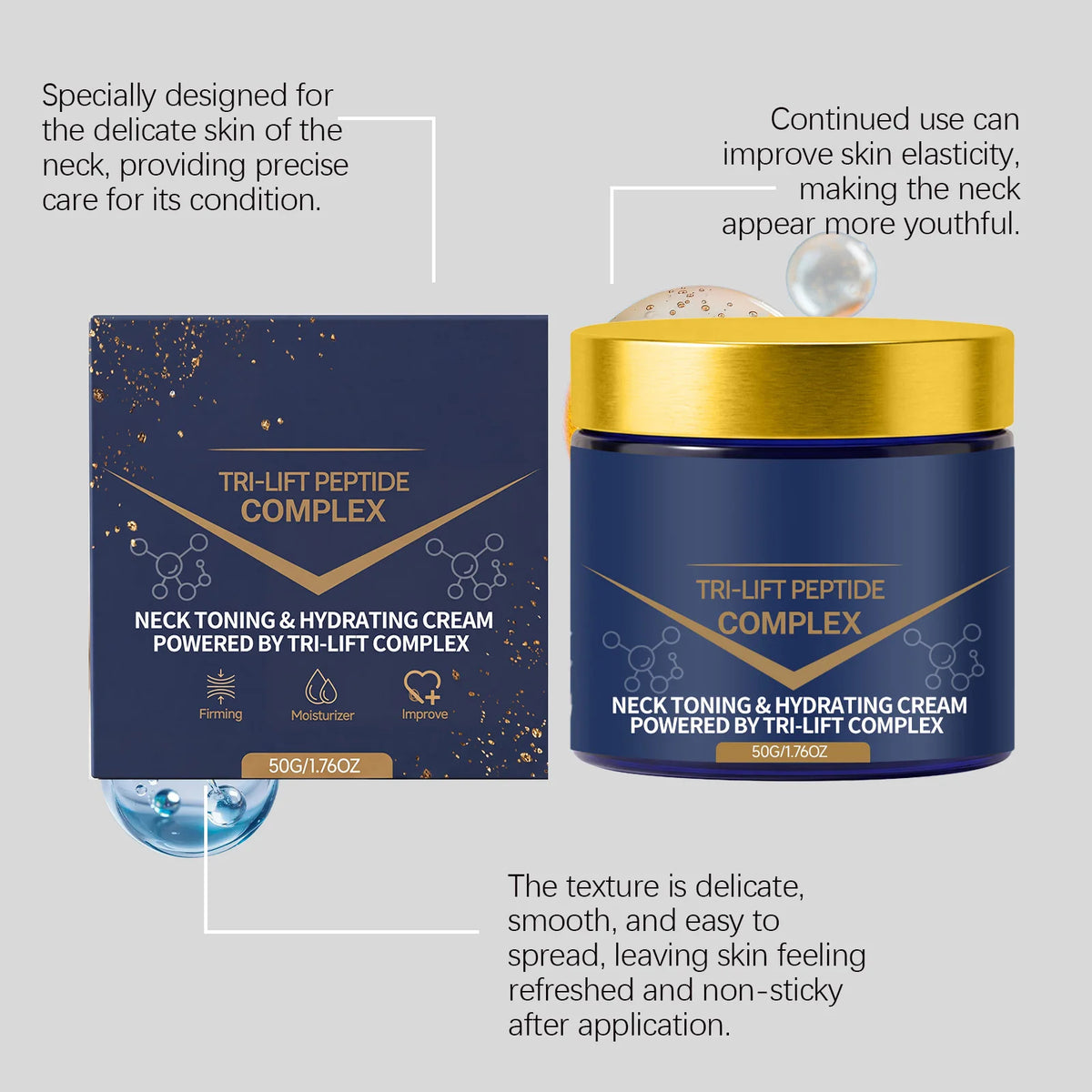 SWANS Neck Firming Cream – Anti-Aging Hydrating Neck Cream 50g Neck Firming Cream SWANS