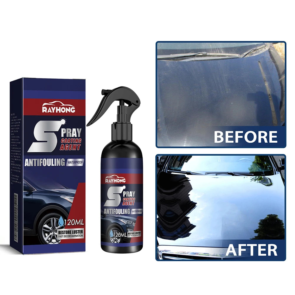 SWANS 120ml Car Coating Spray – Clean, Polish & Protect Car Coating Spray SWANS