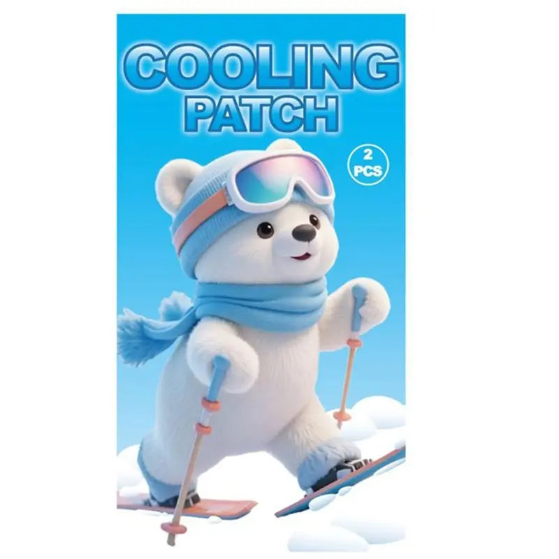 SWANS Cooling Patches 20-Pack – Skin-Friendly Cold Compress Cooling Body Patches SWANS As Shown