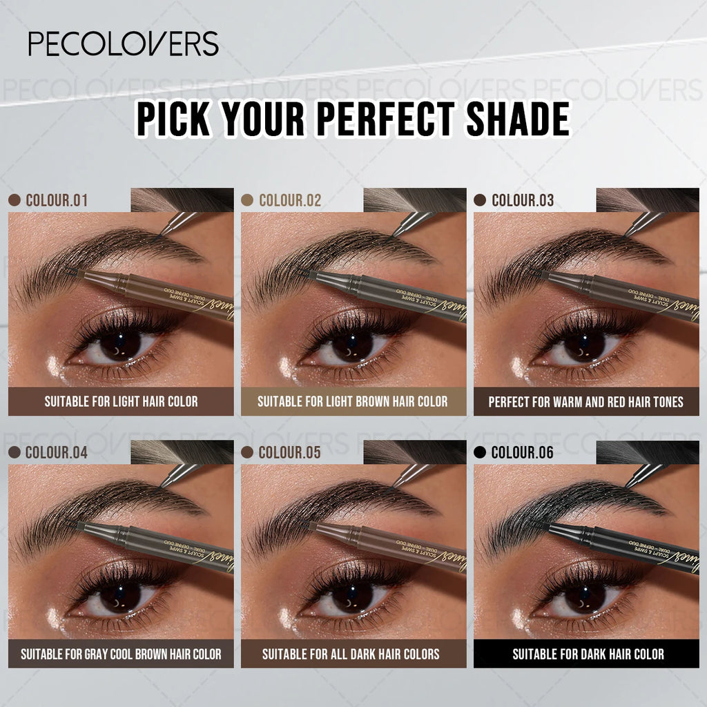 SWANS Double-Ended Waterproof Eyebrow Pencil & Eyeliner Eyebrow Pencil & Eyeliner SWANS