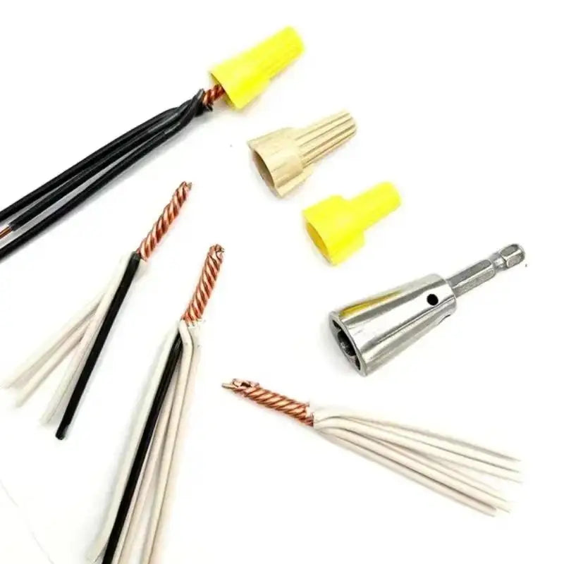 Wire Twisting Tool for Power Drill – Fast Cable Twister Electrical Wiring Tool SWANS