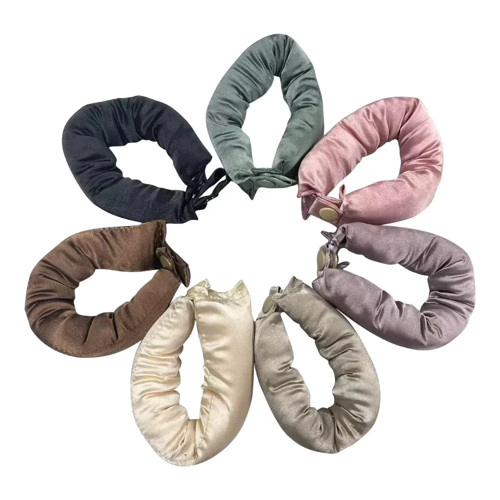 Heatless Hair Curler – Foam Silk Curling Rod Headband Set Heatless Hair Curler SWANS