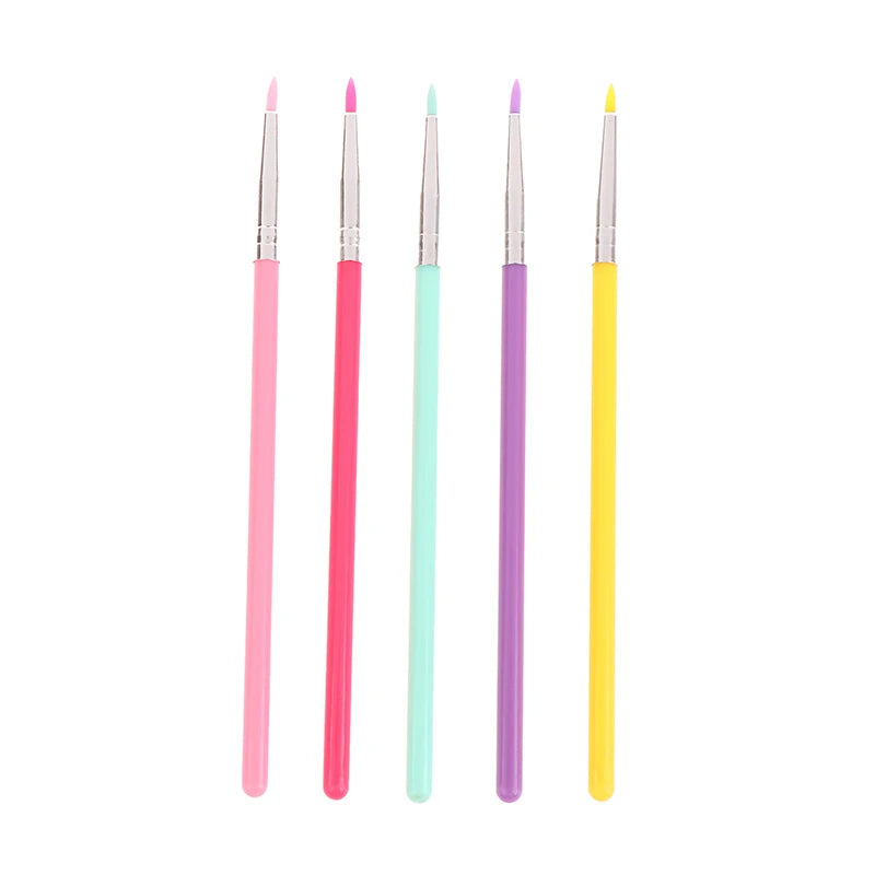 YOVIP Silicone Brush – Eye Makeup, Eyeliner & Nail Art Tool Silicone Makeup Brush SWANS