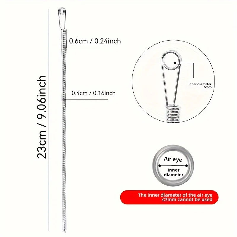 Bendable Drawstring Threader Clip – Elastic Band Cord Tool Sewing Threader Tool SWANS