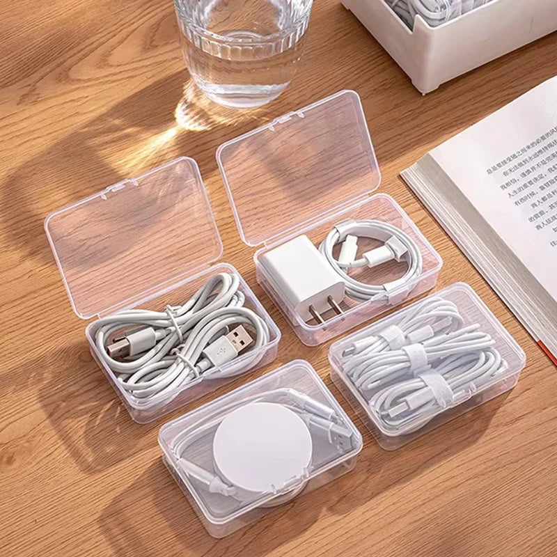 Cable & Desk Organizer Storage Box – Home Office Wire Manager Desk Organizer Box SWANS