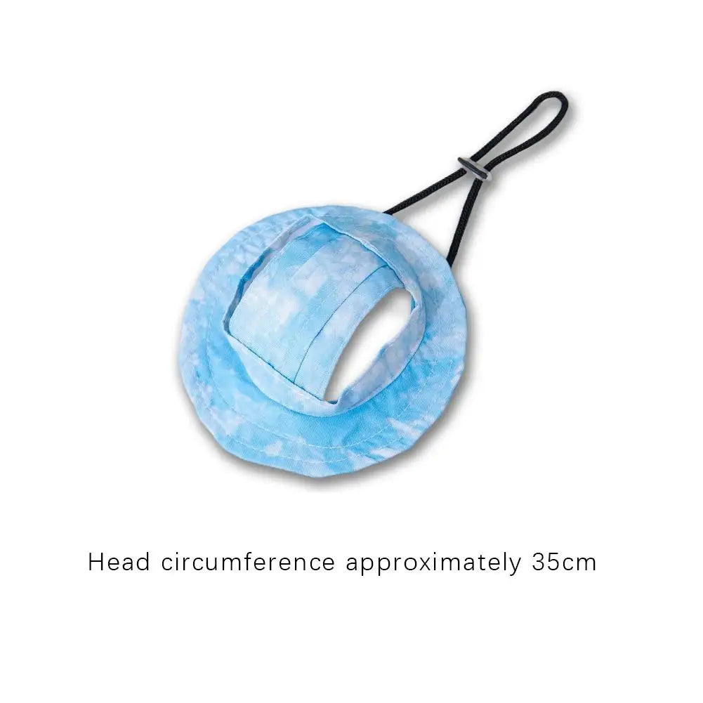 Adjustable Print Dog Hat for Small & Medium Dogs | Pet Cap Dog Hat SWANS
