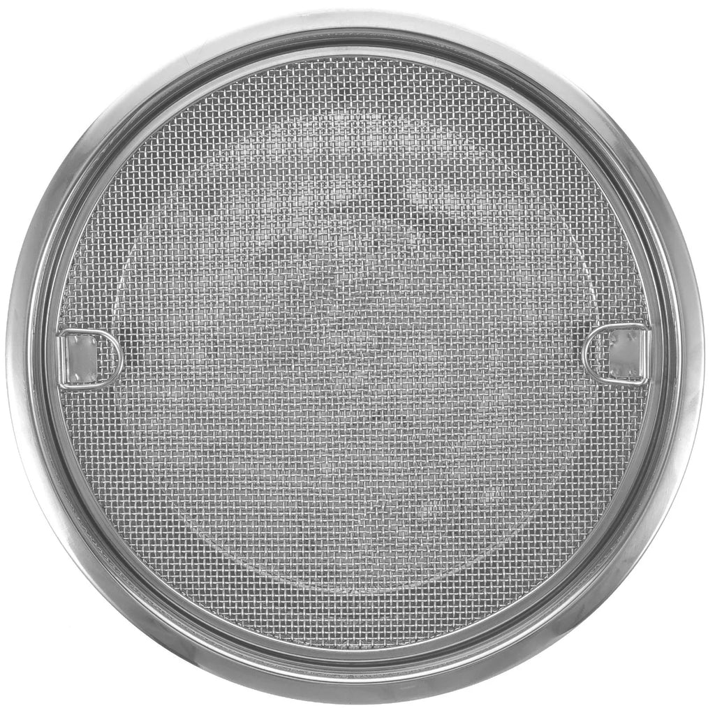 Stainless Steel Food Serving Tray with Oil Drain Filter Net Food Serving Tray SWANS
