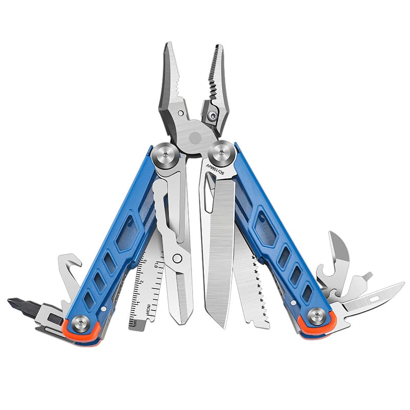 XMSJ DL10 Folding Multifunctional Pliers – EDC Survival Tool Folding Multi-Tool SWANS