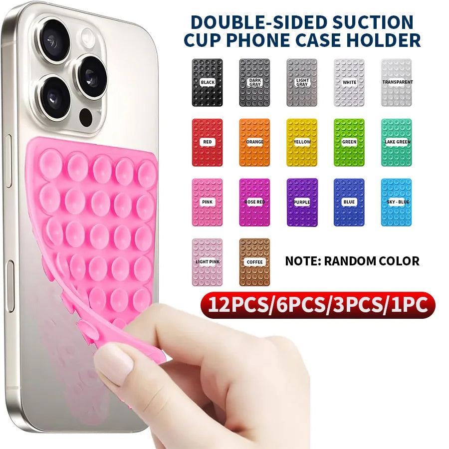 SWANS Double-Sided Silicone Phone Suction Cup Holder Phone Suction Holder SWANS