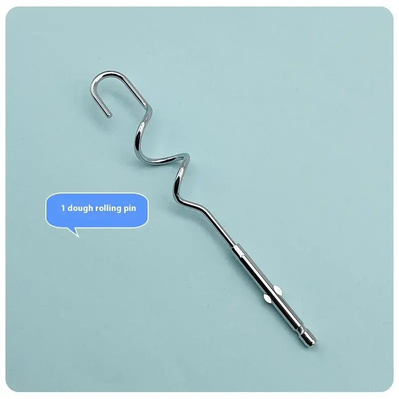 Stainless Steel Egg Beater Stirring Hook & Kneading Stick Set Mixer Attachment Set SWANS B 1PCS