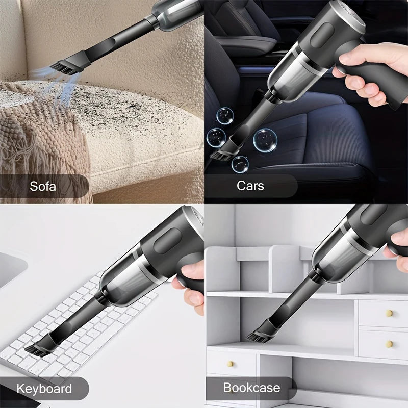 XMSJ Cordless Handheld Vacuum – Car, Home & Office Cleaner Handheld Vacuum Cleaner SWANS