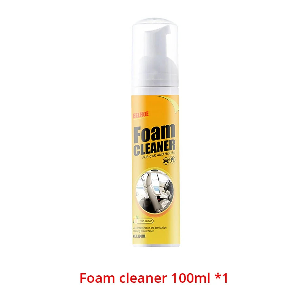 Multi-Purpose Foam Cleaner – Car Interior & Home Surfaces 30/100ml Foam Surface Cleaner SWANS 100ml
